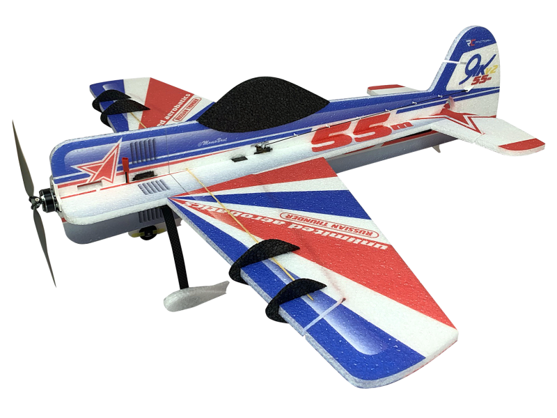 RC Factory Yak 55 B41 Blue Red